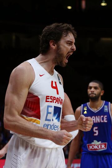 A sus 37 años, Gasol buscará este año el cuarto oro en un Eurobasket. 
