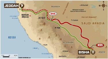 Rally Dakar: TV, horario, recorrido y c¨®mo ver online la etapa 1