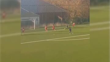 El golazo de las fuerzas básicas del Anderlecht que se volvió viral