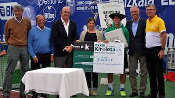 El ganador del open vizcaíno