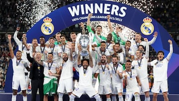 Real Madrid, con la Champions.