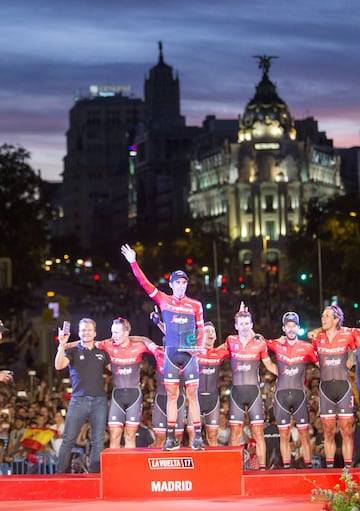 Alberto Contador se despide del ciclismo profesional en la última etapa de la Vuelta a España