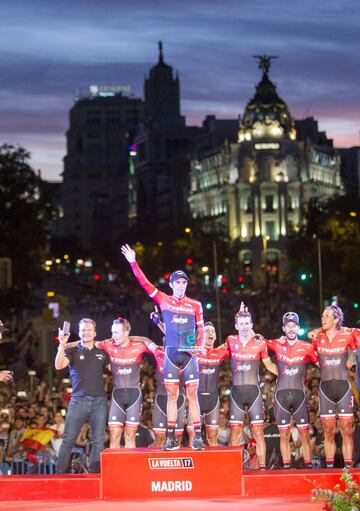 Alberto Contador se despide del ciclismo profesional en la última etapa de la Vuelta a España