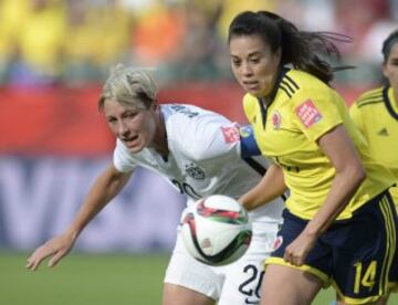 Colombia disputó cuatro partidos en Canadá 2015; ganó uno, empató otro y perdió dos.