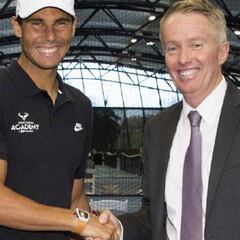 El tenis australiano se formará en la Rafa Nadal Academy