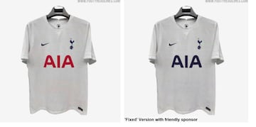 Filtración de la camiseta del Tottenham Hotspur para la temporada 21/22