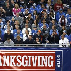 Los partidos que se jugarán en Thanksgiving Day