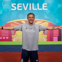 El entrenamiento de España en La Cartuja en imágenes