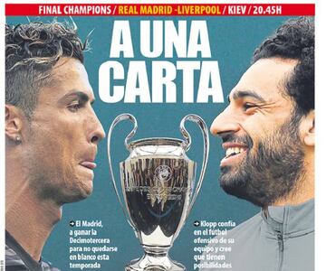 "All their eggs in one basket," reads Mundo Deportivo's headline.