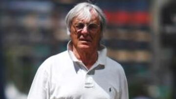 Bernie Ecclestone.
