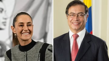 La Presidenta de México sostuvo una llamada telefónica con su homólogo colombiano Gustavo Petro, hablaron sobre el clima tenso en Medio Oriente y otros temas.