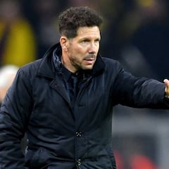Simeone sabe levantarse