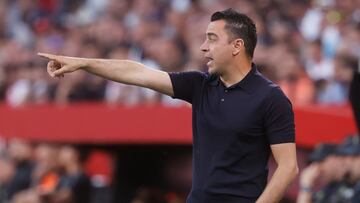 Xavi se despide con una buen registro ante el Sevilla