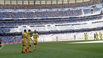 05/05/19 PARTIDO DE PRIMERA DIVISION REAL MADRID - VILLARREAL GOL 1-1 GERARD MORENO ALEGRIA