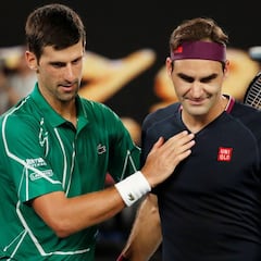 Djokovic: "Estoy en una buena posición para batir a Federer"