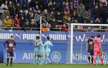 Eibar 0-2 Barcelona | El Eibar puso en muchos aprietos a un Barça con la mente en la Champions. Suárez marcó en el 15’ y Alba sentenció en el 88’. 