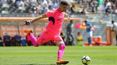 El jugador de Universidad Catolica Matias Dituro.