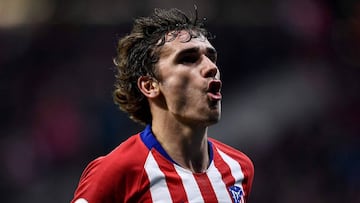 Griezmann, ante el Espanyol.