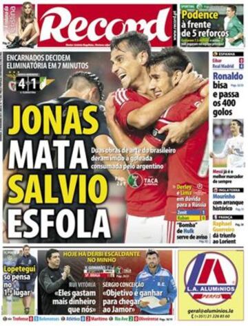 Portadas de la prensa deportiva