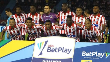 Jugadores del Junior de Barranquilla 2020-I en la Liga BetPlay.