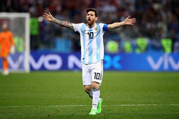 ¿Argentina, eliminada? Rostros de Messi, Maradona y la afición