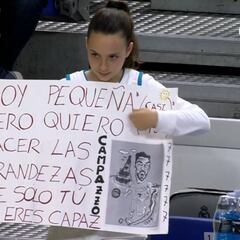 El detallazo de Campazzo con esta pequeña aficionada