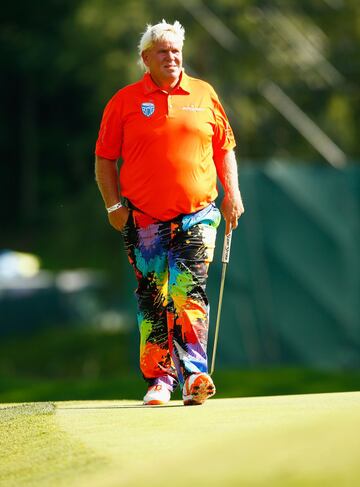 El golfista John Daly y sus extravagantes pantalones