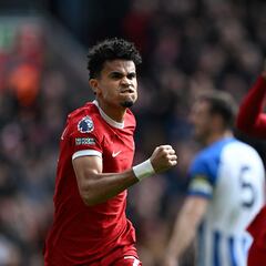Luis Díaz alarga sus dos invictos con Liverpool en Premier League