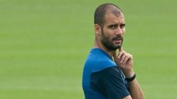 Seis jugadores del filial animan el entreno del Barcelona