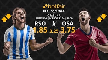 Real Sociedad vs. Osasuna: horario, dónde ver y pronósticos