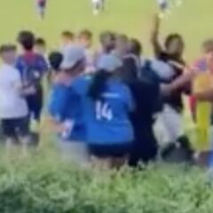 Watch: Attempted stabbing as parents fight at kids’ soccer tournament