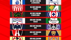 Liga MX: Fechas y horarios de la jornada 12, Apertura 2022