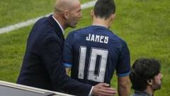 James volverá a ser suplente ante el Manchester City.