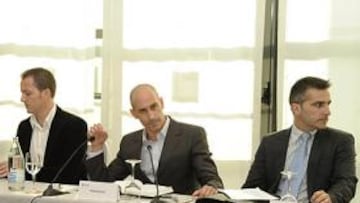 <b>REUNIÓN. </b>Luis Rubiales acudirá hoy a la mesa de diálogo con el CSD, la Liga y la Federación.