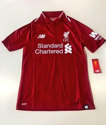 New Liverpool 2018/19 home kit