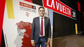 Miguel Indurain en la presentaci&oacute;n de la Vuelta 2020