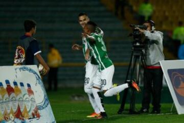 El verde ganó en Bogotá y este miércoles buscará su segunda Libertadores en el Atanasio Girardot.