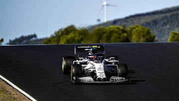 Pierre Gasly (Alpha Tauri). Portimao, Portugal. F1 2020.