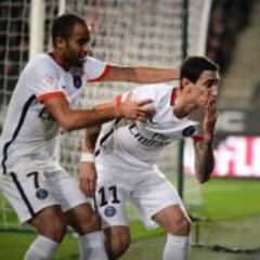 El PSG gana con gol de Di María y sigue imbatido en la Ligue 1