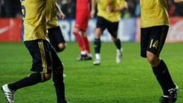 <b>DOS INTERNACIONALES. </b>Silva y Xabi se unirían a Casillas y Ramos. Habría cuatro internacionales españoles más en la plantilla.