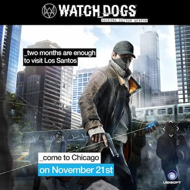 Ubisoft usa a GTA V en un anuncio de Watch Dogs