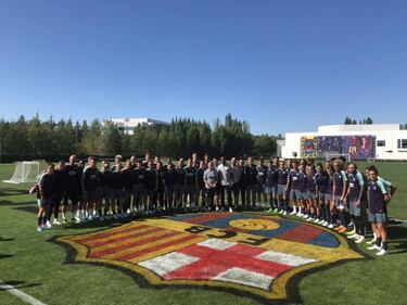 Barça arrive in Los Angeles - the women's team flew Business Class