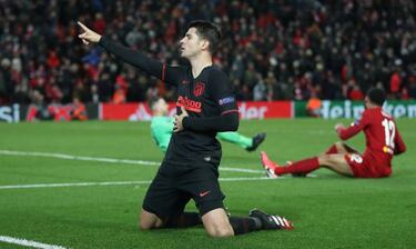La gesta de Anfield se fraguó en
el Metropolitano