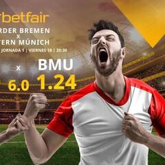 SV Werder Bremen vs. FC Bayern Múnich: horario, TV, estadísticas, clasificación y pronósticos Bundesliga