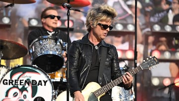La actuación de Green Day que abrió las actividades en el Levi’s Stadium estuvo envuelta de polémica en la previa debido a su animadversión contra Trump.