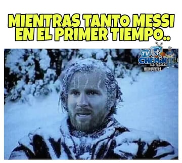 Los memes de la eliminación de Argentina ante Francia