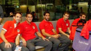 El Atlético parte desde Barajas a Buenos Aires.