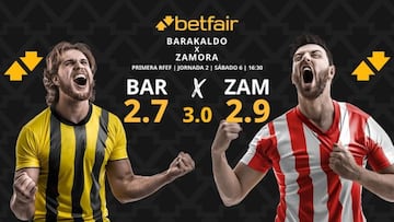 Barakaldo CF vs. Zamora CF: horario, dónde ver, pronósticos y clasificación