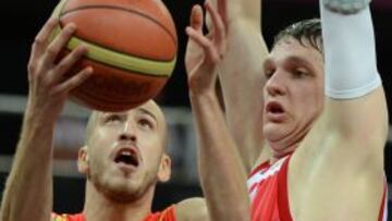 Sergio Rodríguez, base de la selección española de baloncesto, dijo que la "dura" derrota contra Rusia hoy por 77-74 no entraba en los planes del equipo y que fue un partido que el conjunto de Sergio Scariolo debía haber ganado.