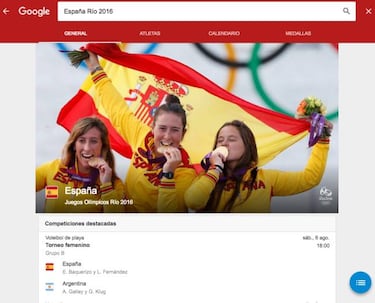 Descubre el calendario de Río 2016 de cada país, deporte o atleta